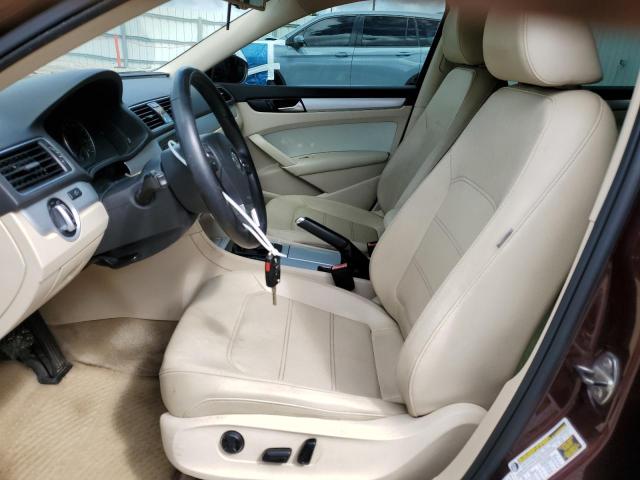 1VWBP7A35CC088520 - 2012 VOLKSWAGEN PASSAT SE მუქწითელი ფოტო 7