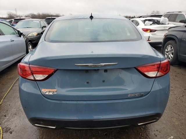 1C3CCCBB3FN655578 - 2015 CHRYSLER 200 S BLUE photo 6