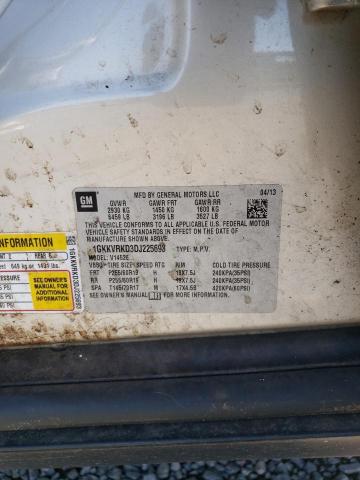 1GKKVRKD3DJ225693 - 2013 GMC ACADIA SLT-1 GOLD photo 14