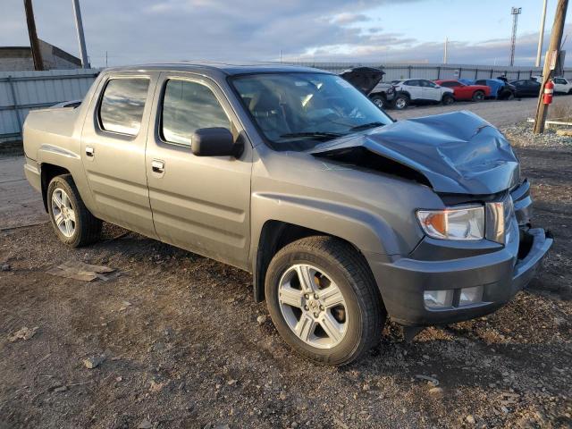 5FPYK1F5XDB002617 - 2013 HONDA RIDGELINE RTL GRAY photo 4