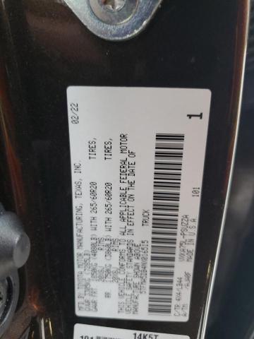 5TFMA5DB4NX016515 - 2022 TOYOTA TUNDRA CREWMAX PLATINUM Qəhvəyi foto 13