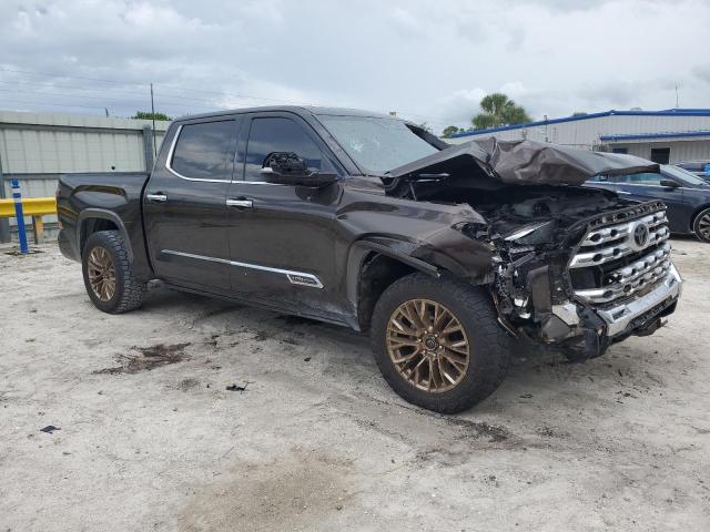 5TFMA5DB4NX016515 - 2022 TOYOTA TUNDRA CREWMAX PLATINUM Qəhvəyi foto 4