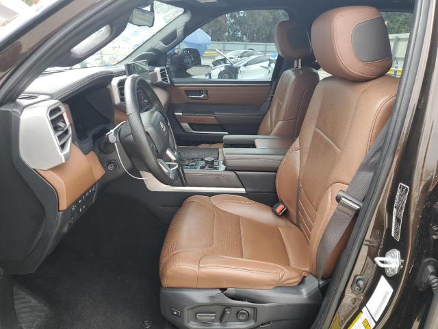 5TFMA5DB4NX016515 - 2022 TOYOTA TUNDRA CREWMAX PLATINUM Qəhvəyi foto 7