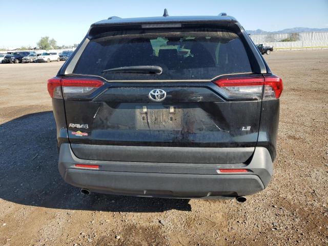 JTMH1RFV8KD505416 - 2019 TOYOTA RAV4 LE Սև լուսանկար 6