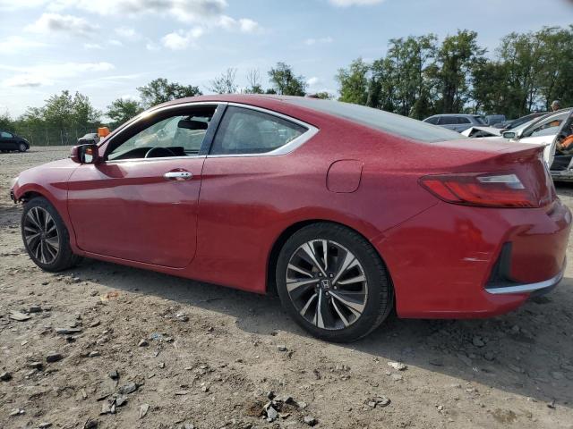 1HGCT1B84GA005513 - 2016 HONDA ACCORD EXL RED photo 2