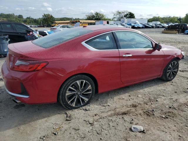 1HGCT1B84GA005513 - 2016 HONDA ACCORD EXL RED photo 3
