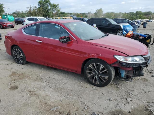 1HGCT1B84GA005513 - 2016 HONDA ACCORD EXL RED photo 4