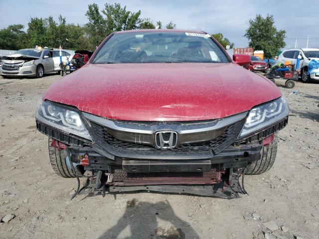 1HGCT1B84GA005513 - 2016 HONDA ACCORD EXL RED photo 5