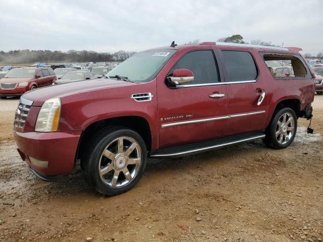 1GYFK26269R157737 - 2009 CADILLAC ESCALADE ESV LUXURY RED photo 1
