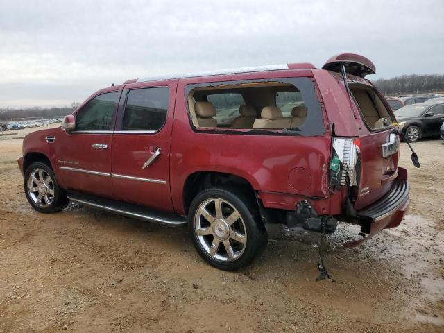 1GYFK26269R157737 - 2009 CADILLAC ESCALADE ESV LUXURY RED photo 2