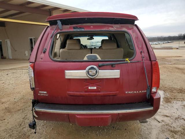 1GYFK26269R157737 - 2009 CADILLAC ESCALADE ESV LUXURY RED photo 6
