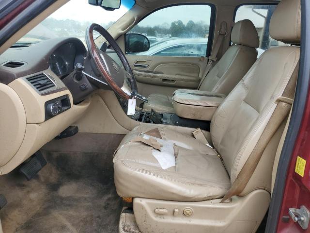 1GYFK26269R157737 - 2009 CADILLAC ESCALADE ESV LUXURY RED photo 7