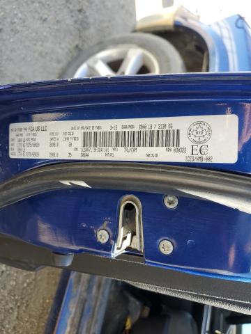 1C6RR7LT9FS641101 - 2015 RAM 1500 SLT BLUE photo 13