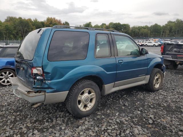 1FMYU60E12UB69988 - 2002 FORD EXPLORER SPORT 蓝色 照片 3