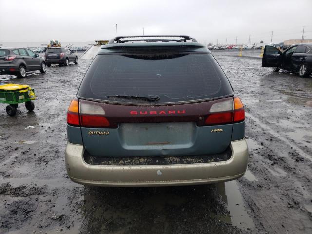 4S3BH675X17635628 - 2001 SUBARU LEGACY OUTBACK AWP 青色 照片 6