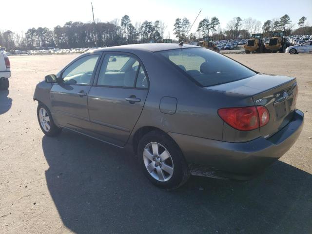 2T1BR30E25C435756 - 2005 TOYOTA COROLLA CE GRAY photo 2