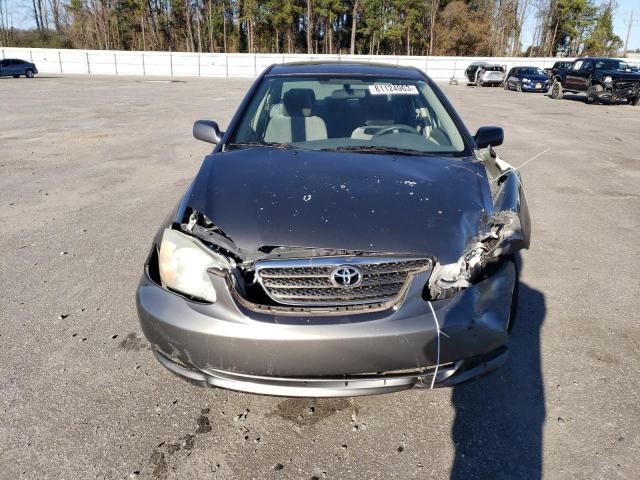 2T1BR30E25C435756 - 2005 TOYOTA COROLLA CE GRAY photo 5