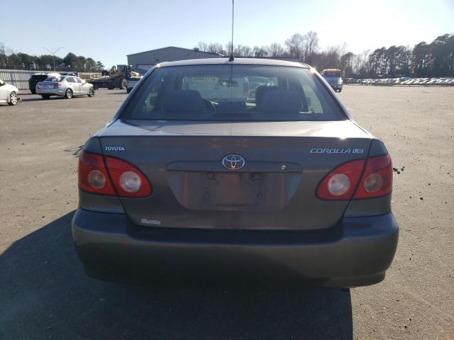 2T1BR30E25C435756 - 2005 TOYOTA COROLLA CE GRAY photo 6