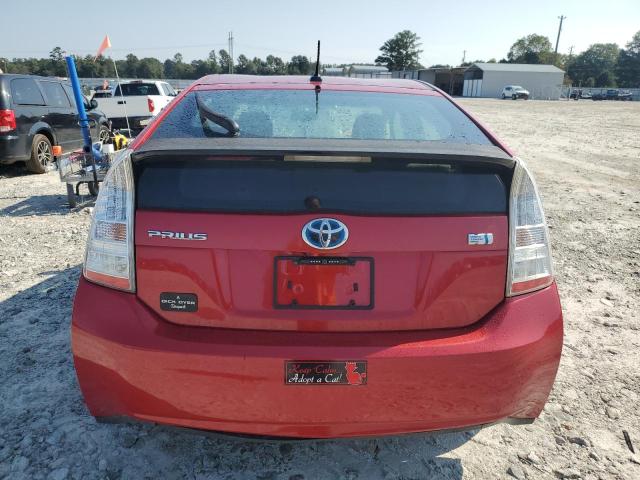 JTDKN3DU9B0269917 - 2011 TOYOTA PRIUS წითელი ფოტო 6