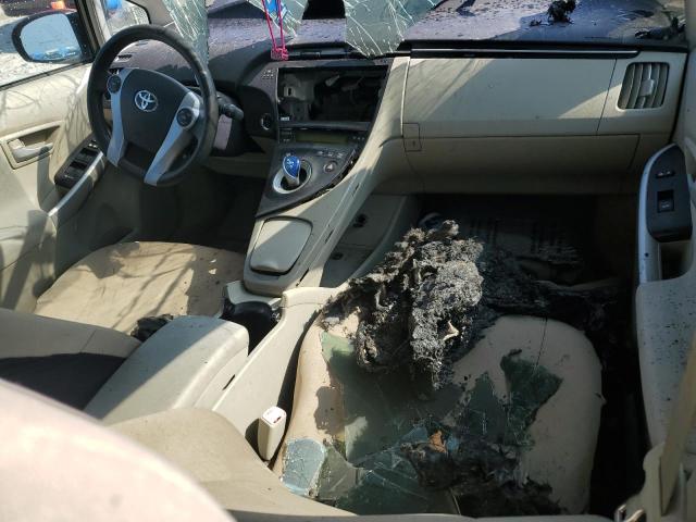 JTDKN3DU9B0269917 - 2011 TOYOTA PRIUS წითელი ფოტო 8
