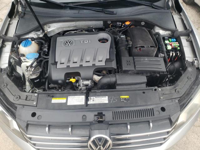 1VWBN7A34EC098349 - 2014 VOLKSWAGEN PASSAT SE GRAY photo 11