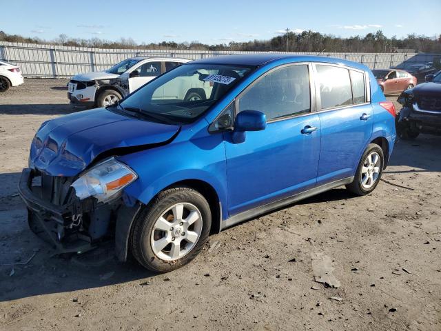 3N1BC13E78L389573 - 2008 NISSAN VERSA S BLUE photo 1