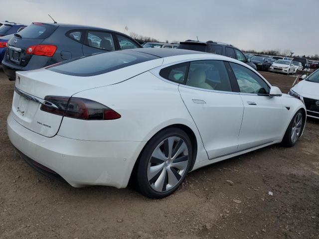 5YJSA1E22LF403053 - 2020 TESLA MODEL S WHITE photo 3