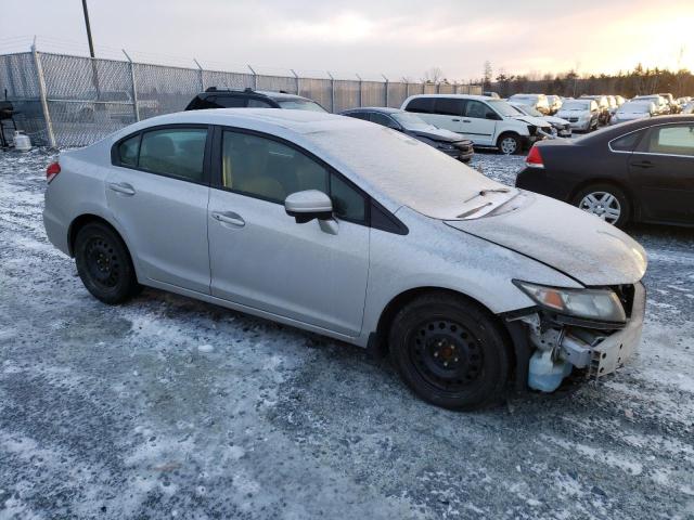 2HGFB2F51FH050463 - 2015 HONDA CIVIC LX SILVER photo 4