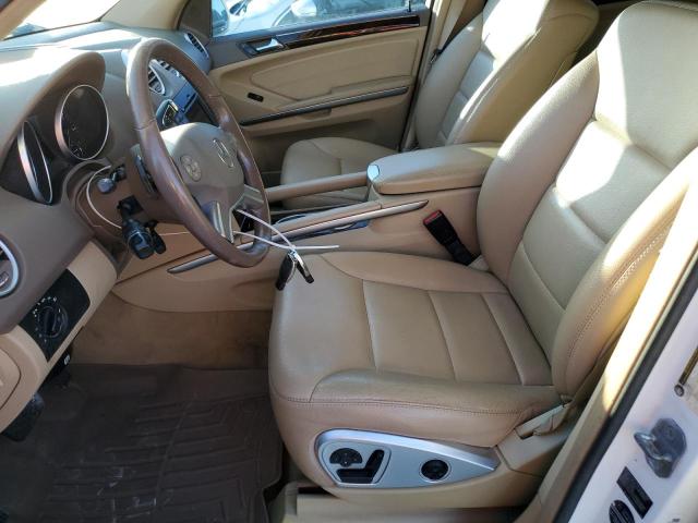 4JGBB8GB4AA558286 - 2010 MERCEDES-BENZ ML 350 4MATIC WHITE photo 7