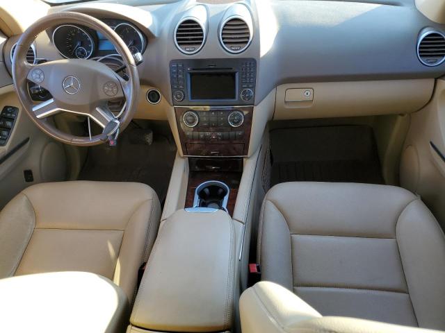 4JGBB8GB4AA558286 - 2010 MERCEDES-BENZ ML 350 4MATIC WHITE photo 8