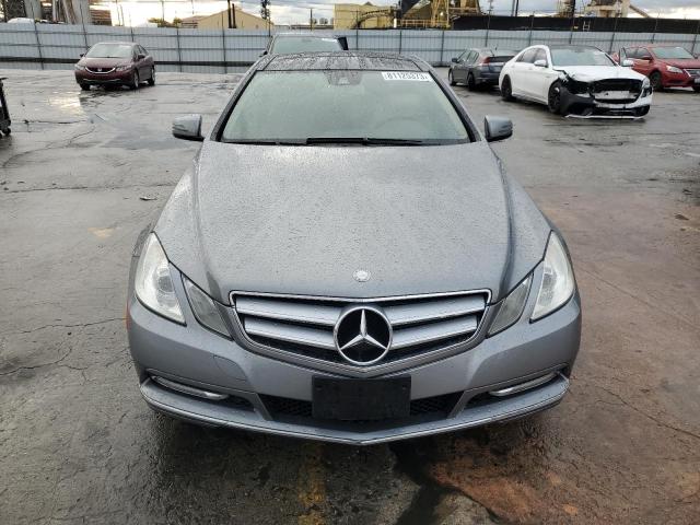 WDDKJ5KB9CF177462 - 2012 MERCEDES-BENZ E 350 GRAY photo 5