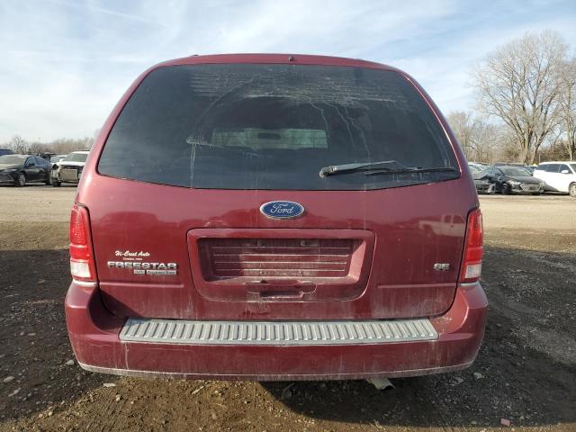 2FMDA51227BA28060 - 2007 FORD FREESTAR SE MAROON photo 6