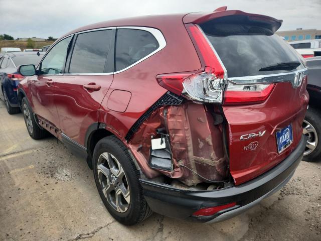 5J6RW2H56KL010707 - 2019 HONDA CR-V EX 红色 照片 2