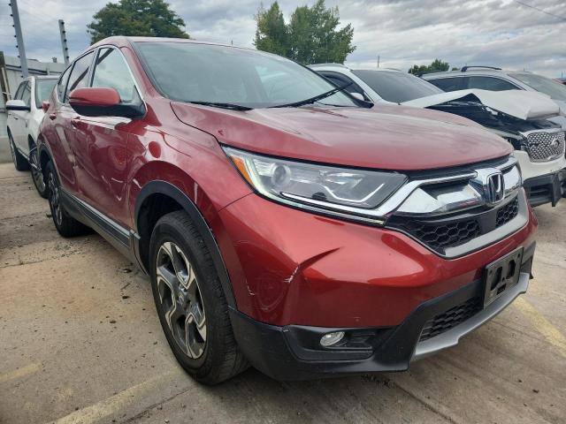 5J6RW2H56KL010707 - 2019 HONDA CR-V EX 红色 照片 4