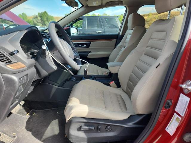 5J6RW2H56KL010707 - 2019 HONDA CR-V EX 红色 照片 7