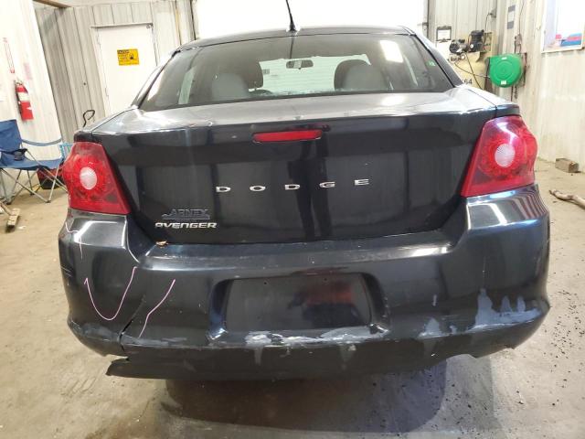 1C3CDZAB2CN151276 - 2012 DODGE AVENGER SE BLACK photo 6