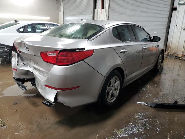 5XXGM4A73FG478135 - 2015 KIA OPTIMA LX SILVER photo 3