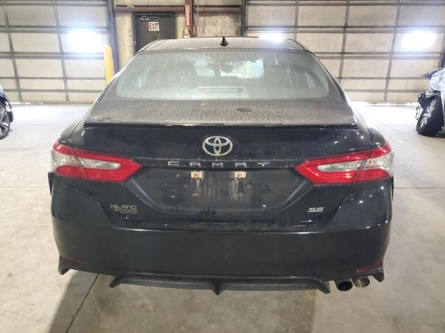 4T1B11HKXKU719832 - 2019 TOYOTA CAMRY L BLACK photo 6