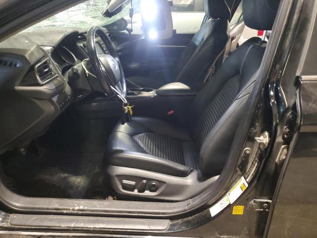 4T1B11HKXKU719832 - 2019 TOYOTA CAMRY L BLACK photo 7