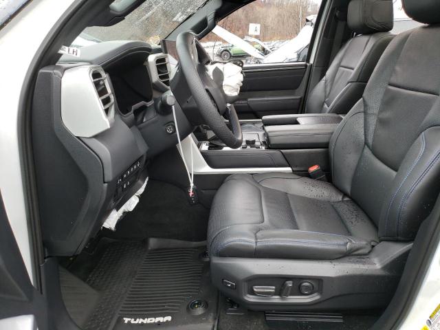 5TFNC5DB6NX007670 - 2022 TOYOTA TUNDRA CREWMAX PLATINUM Weiß Foto 7