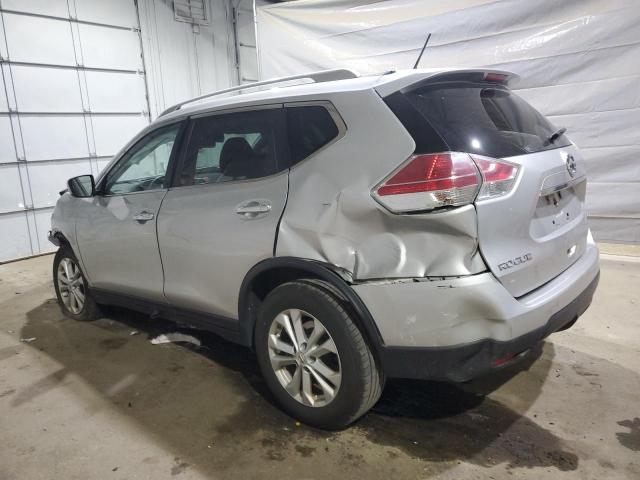 KNMAT2MV4FP532350 - 2015 NISSAN ROGUE S SILVER photo 2