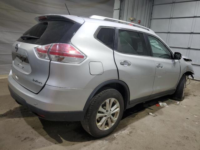 KNMAT2MV4FP532350 - 2015 NISSAN ROGUE S SILVER photo 3