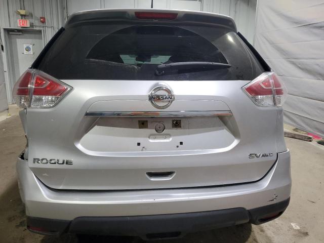 KNMAT2MV4FP532350 - 2015 NISSAN ROGUE S SILVER photo 6