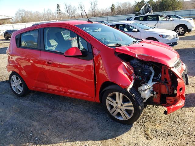 KL8CA6S93DC569172 - 2013 CHEVROLET SPARK LS RED photo 4