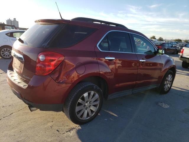 2CNFLPE52B6419097 - 2011 CHEVROLET EQUINOX LT RED photo 3