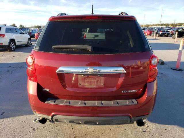 2CNFLPE52B6419097 - 2011 CHEVROLET EQUINOX LT RED photo 6