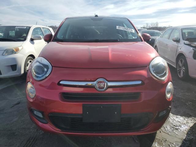 ZFBCFXDT1GP375473 - 2016 FIAT 500X LOUNGE RED photo 5