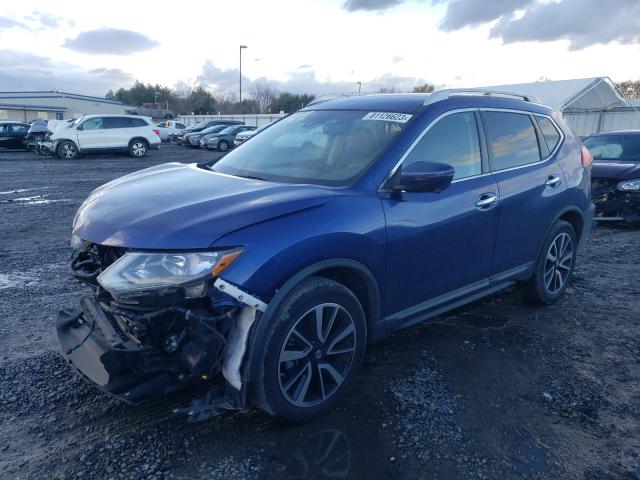 5N1AT2MV5LC759495 - 2020 NISSAN ROGUE S BLUE photo 1