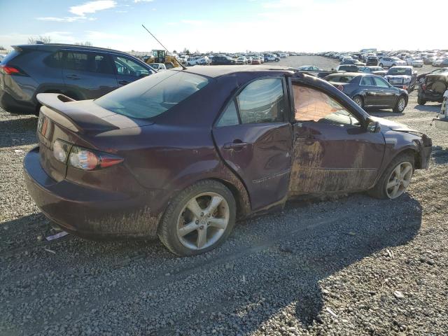 1YVHP80C185M20429 - 2008 MAZDA 6 I MAROON photo 3