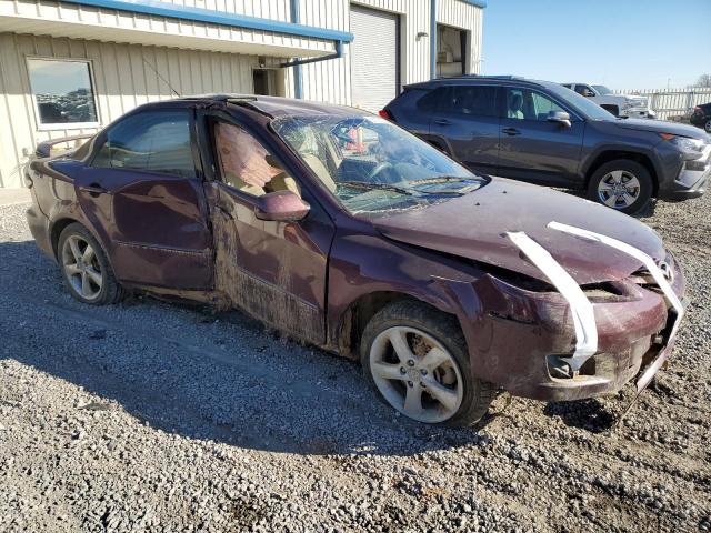 1YVHP80C185M20429 - 2008 MAZDA 6 I MAROON photo 4